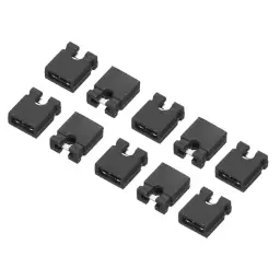 Black 2.54mm Standard Circuit Board Computer Jumper Cap Shunts Short Circuit Cap