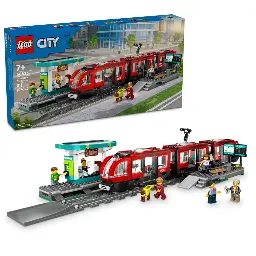 LEGO 60423 Downtown Streetcar and Station 