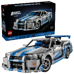 LEGO 42210 2 Fast 2 Furious Nissan Skyline GT-R (R34) Car 