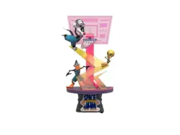 Space Jam 2 D-Stage Diorama Sylvester Tweety Bird and Daffy Duck 15 Cm