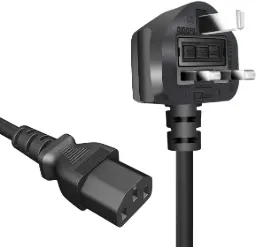 Power Cable | PC/Monitor (C13) UK 3-Pin 1.5M