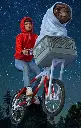 E.T. & Elliot - E.T. The Extra-Terrestrial - Art Scale 1/10 - Iron Studios