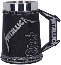 Nemesis Now: Metallica - The Black Album Tankard 16cm