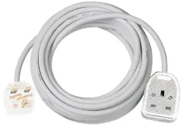 Brennenstuhl Extension Cable Rubberized Socket 2M 13AMP 