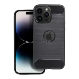 Black Carbon Flexi Back Case | Apple iPhone 17