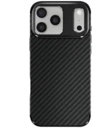 Black Carbon Flexi Back Case | Apple Iphone 17 Pro Max 6.9"