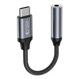 Ultraboost USB-C to 3.5 mm Mini Jack Audio Adapter - Black