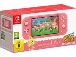 Nintendo Switch Lite Console | Animal Crossing Edition Coral 