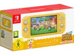 Nintendo Switch Lite Console | Animal Crossing Edition Yellow