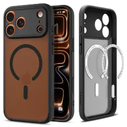 Spigen Ultra Hybrid MagSafe Case Black | Apple iPhone 17 Pro