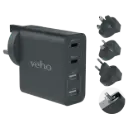 Veho TA-45 Multi Region Universal USB Charger Plug Adapter 
