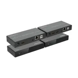 HDMI KVM Extender 1080p with Loopout & IR | Over Ethernet 50m