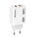 GaN PD + QC Charger | USB-C + USB Charger 45W