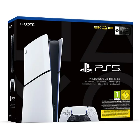 PlayStation 5 Slim Digital Edition Console 825GB