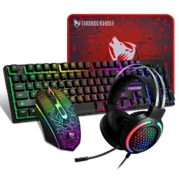 Extralink Gaming Set TF400 4in1 | Keyboard + Mouse + Pad + Headphones