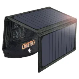 Choetech Solar Foldable Charger 19W 2x USB-A
