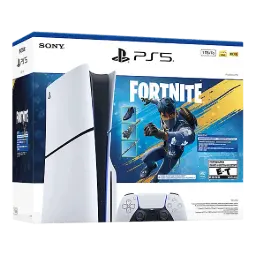 PlayStation 5 Slim Disc Edition Console + Fortnite Flowering Chaos Bundle