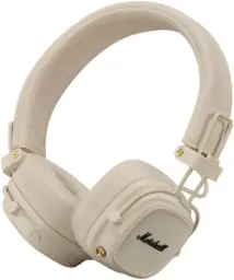 Marshall Major V Wireless On-Ear Headphones with Microphone - Cream