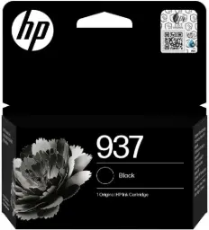 HP Original Black Ink Cartridge | HP 937
