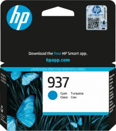 HP Original Color Ink Cartridge | HP 937 Cyan