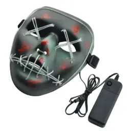 LED Transforming Face Mask | Light-Up Costume Mask