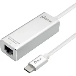 DTECH DT-0019 Type C to Gigabit Ethernet Interface Card