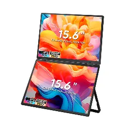 Extralink Smart Life | Dual-Screen Portable Laptop Monitor 15.6"