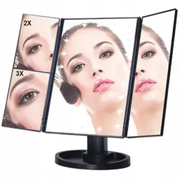 Illuminated Makeup Mirror with Magnification | Extralink