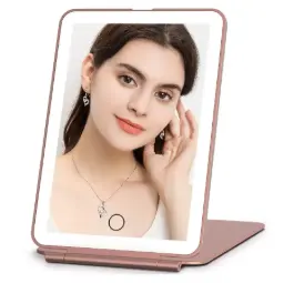 Extralink | Foldable Illuminated Makeup Mirror USB
