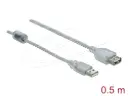 Delock USB 2.0 | USB Extension Cable 0.5M