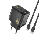 Dudao GaN PD 45W | USB-C Wall Charger with Cable