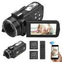 4K Digital Camera with Night Vision & Touch Screen | 56MP