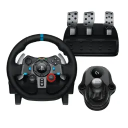 Logitech G29 Steering Wheel + Pedals + Shifter 