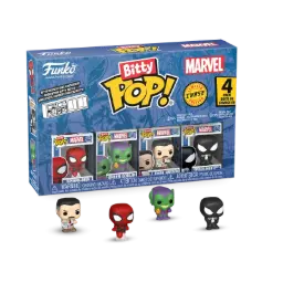 Funko Bitty Pop! 4-Pack: Spider-Man - Spider-Man, Green Goblin, J. Jonah Jameson, Spiderman