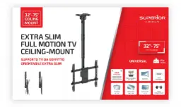 Superior 32-75 Extra Slim Full Motion Ceiling-Mount 