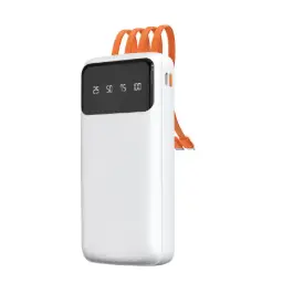 Dudao K6Pro Universal 10000mAh Power Bank with USB Cable, USB Type C, Lightning