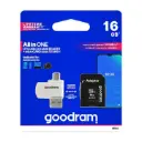 GoodRam microSDHC | Memory Card Class 10 16GB W/ Card Reader