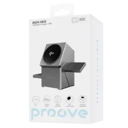 Proove Iron Hide 3 in 1 Wireless Charger 15W