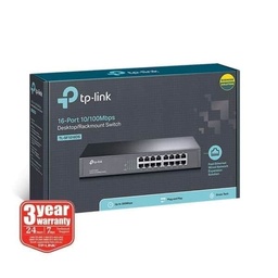 TP-LINK 16-Port 10/100Mbps Desktop/Rackmount Switch TL-SF1016DS