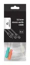 Gembird CCA-417W 3.5mm Stereo to Mic 4-pin White 