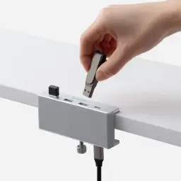 USB-C 3.0 Hub Clamp-Mounted | Orico MH4PC