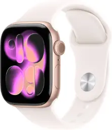Apple Watch Series 11 | 42mm Rose Gold M/L Sports Band Aluminium Case