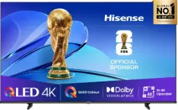 Hisense 85″ QLED 4K Ultra HD Smart TV Wi-Fi 