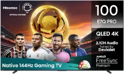 Hisense PRO 100″ 4K QLED Smart TV Wi-Fi 