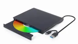 Gembird USB External DVD Drive black DVD-USB-031 