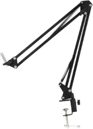 BOYA K171 Desktop Microphone Arm Stand – Black