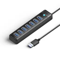 7-Port Ultra-Slim USB 3.0 HUB | Orico 1m
