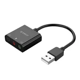 Orico USB-A External Sound Card - Black