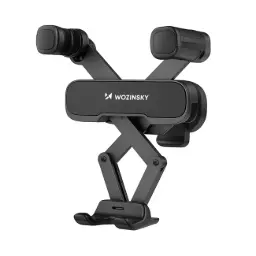 Gravity Car Phone Holder | Wozinsky WCHBK7 Black