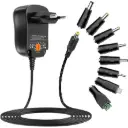 Universal Power Adapter With 8 Connectors